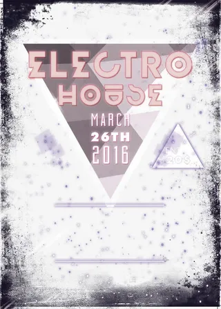 几何绚丽海报背景图