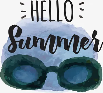 夏日度假太阳镜免抠