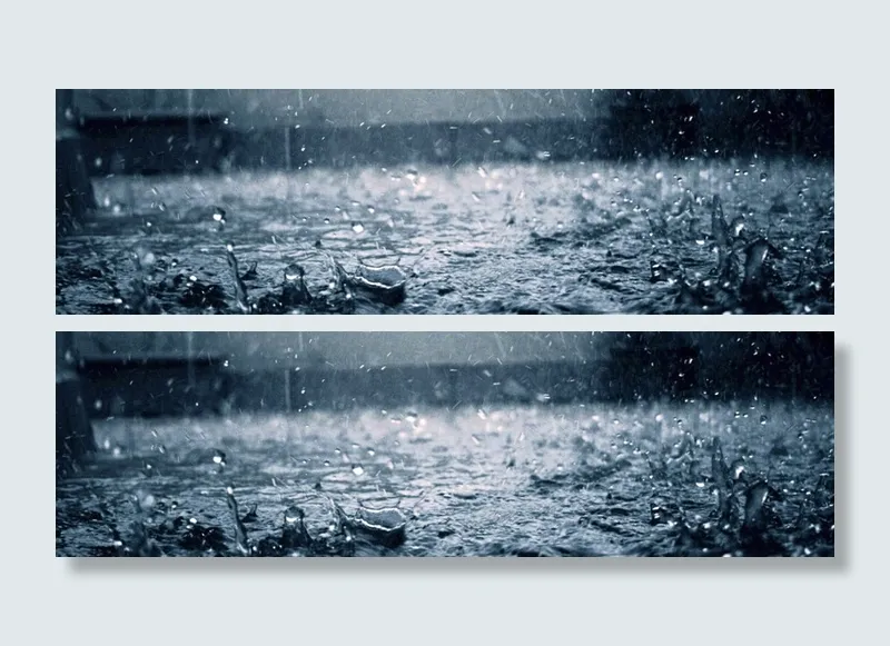 下雨背景高清