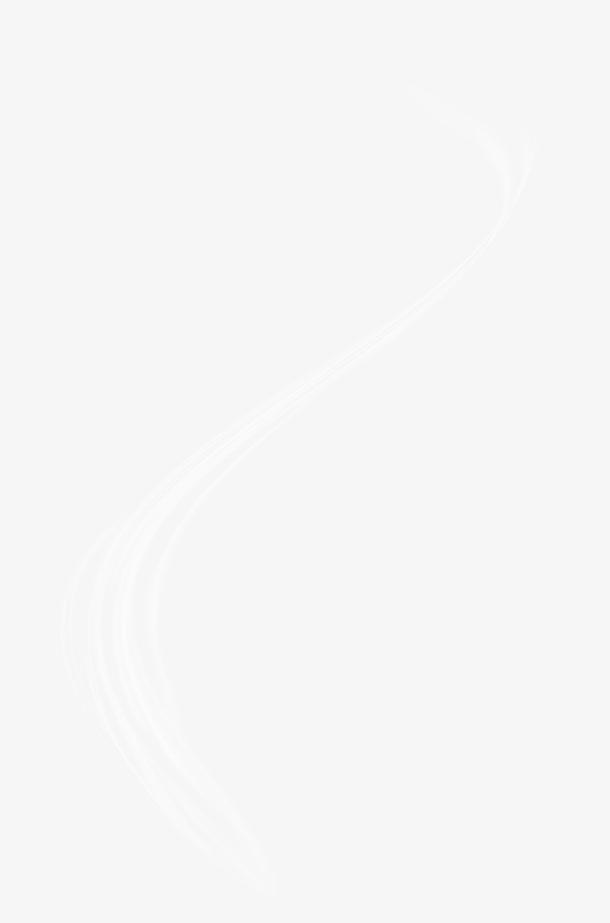 白色漂亮曲线线条免抠