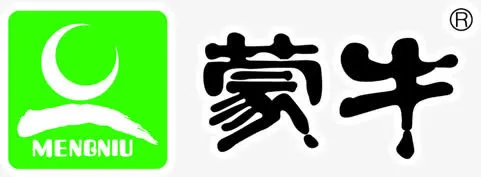 蒙牛经典标签艺术字免抠