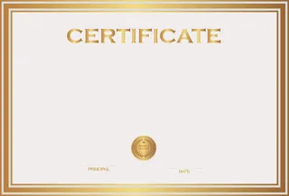 授权证书免抠png装饰免抠