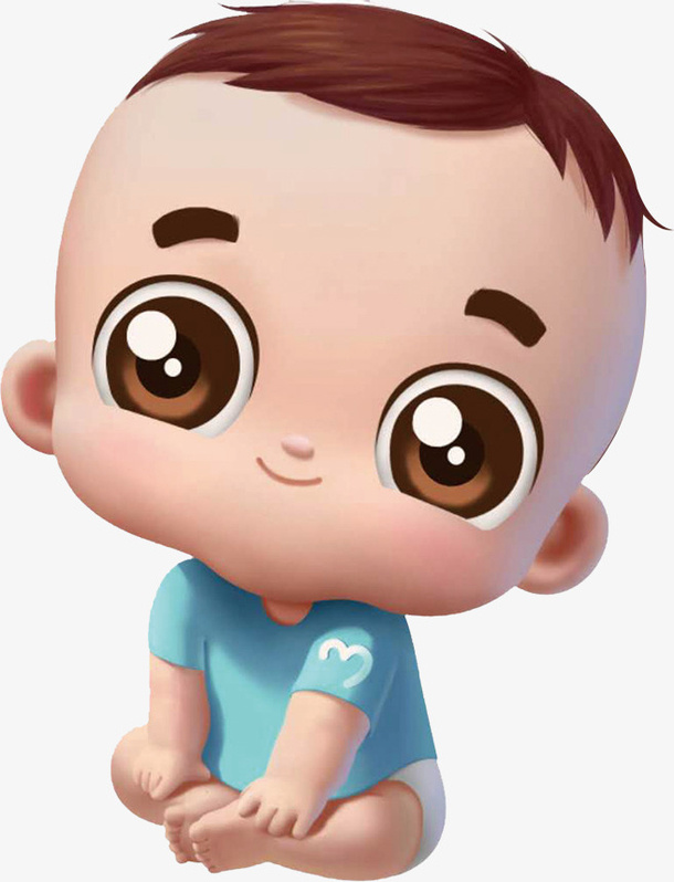 超可爱小男孩免抠