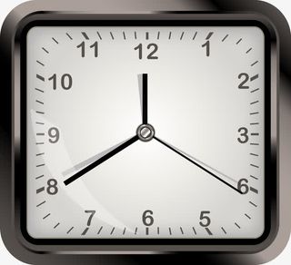 时钟钟表设计矢量素材免抠