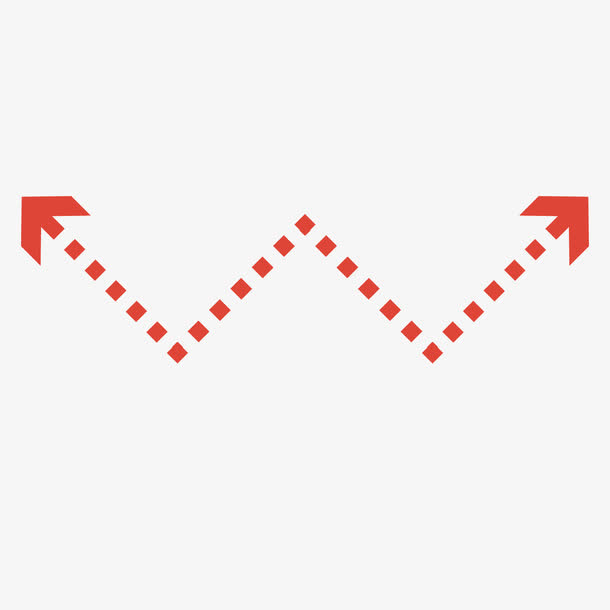 红色箭头分析免抠