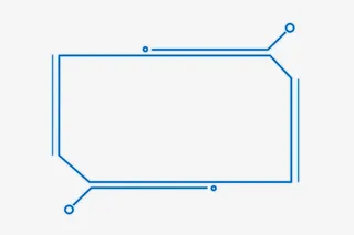 科技 蓝色   简约  装饰元素免抠