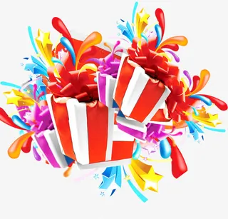 红色好礼风暴招聘免抠