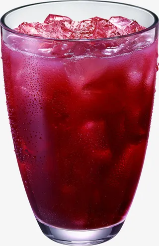 摄影夏日蓝莓汁效果免抠