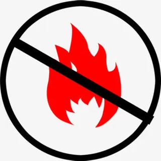 春天禁止生火图标免抠