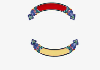 国潮变宽炫彩免抠