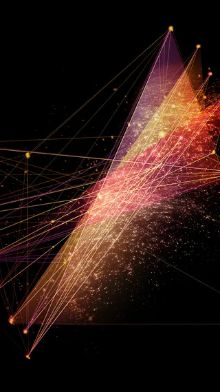 黑色线条商务科技APP手机端H5背景高清