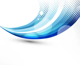 蓝色企业文化展板banner高清