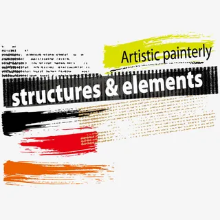 矢量涂鸦画笔免抠