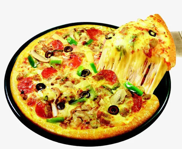 双椒披萨饼免抠