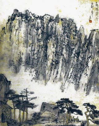 写意水墨国画免抠