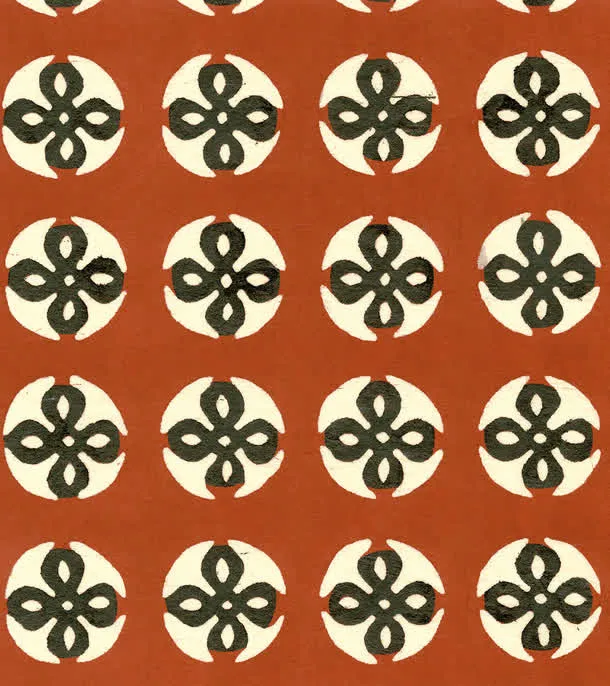 褐色几何图案底纹免抠