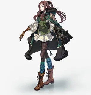 合成立绘漫画人物元素免抠