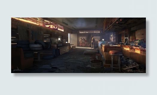 手绘美国青年生活免抠