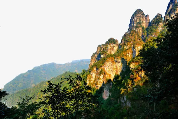 广西桂林天门山风景免抠