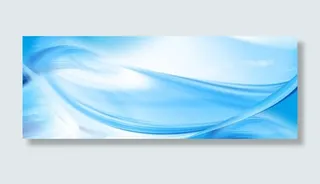 蓝色科技背景免抠