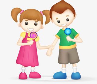 手绘3d糖果素材糖果矢量图 卡免抠