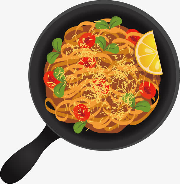 矢量图美食免抠