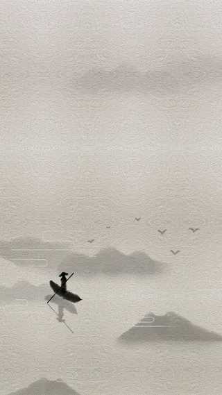 复古中国风清明节PS源文件H5背景素材高清