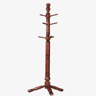 实木衣帽架免抠免抠