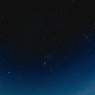 蓝色唯美星空免抠背景其他元素