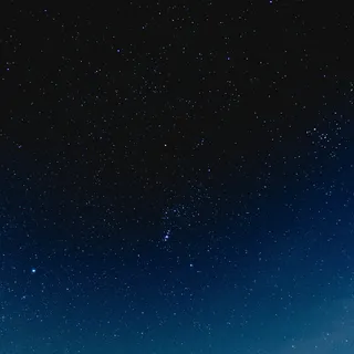 蓝色唯美星空免抠背景其他元素