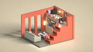 c4d 小场景 电商图免抠