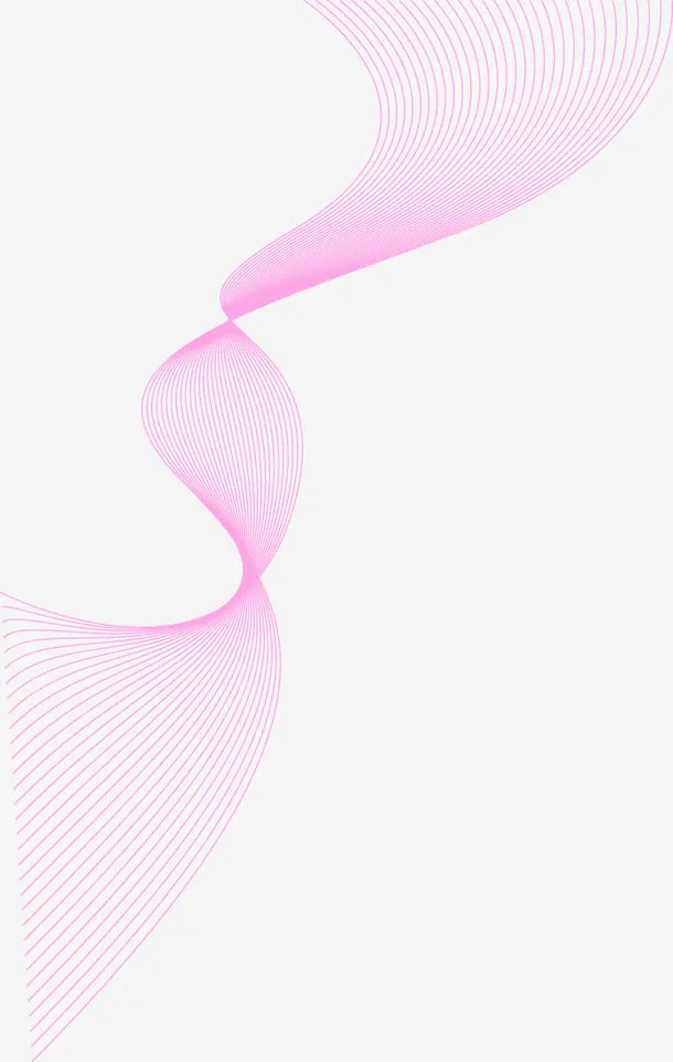 矢量唯美线条纹理免抠