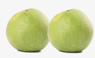 两只特大青柚免抠