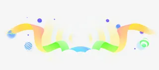 618电商年中大促时尚渐变流体免抠