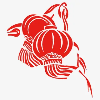 红色灯笼免抠