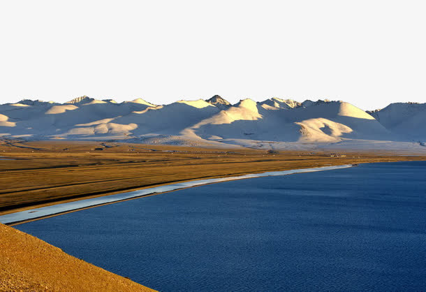 纳木错风景免抠