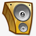 多媒体大声的音乐扬声器声音的声免抠