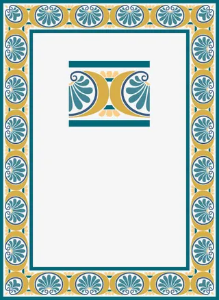 阿拉伯蔓藤花纹免抠