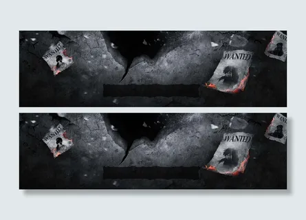 颓废火焰背景banner装饰高清