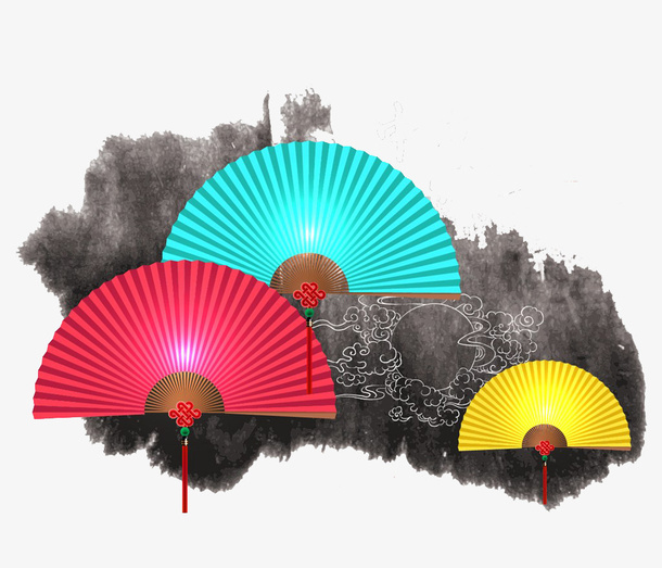 中秋扇子起舞免抠