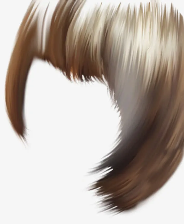 假发手绘人物图片免抠