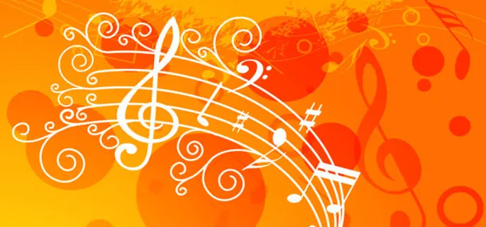 卡通音乐符号免抠