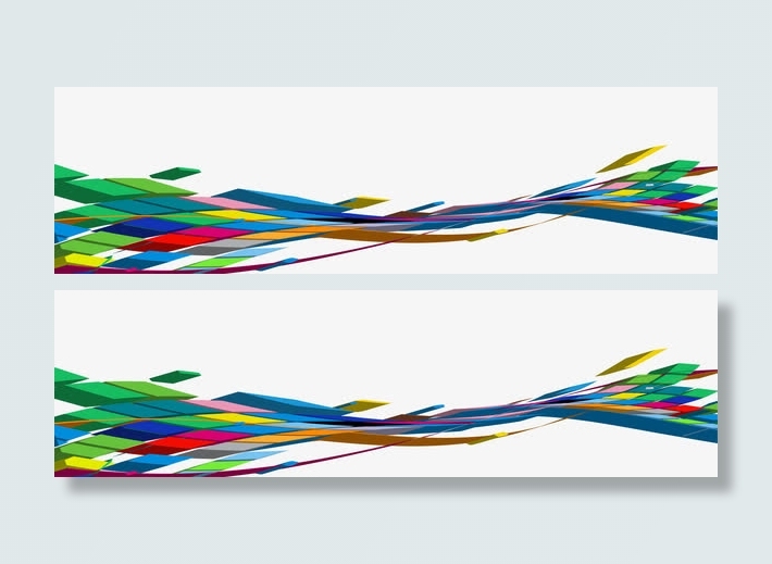 彩色不规则边框免抠