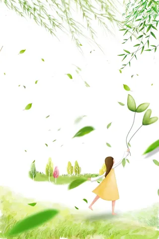 春天海报背景素材高清