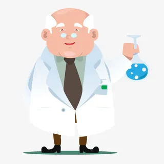 白胡子老爷爷医生职业发展规划免抠