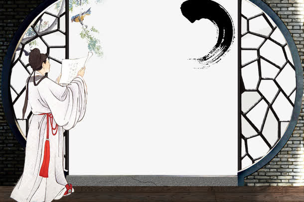 水墨画免抠