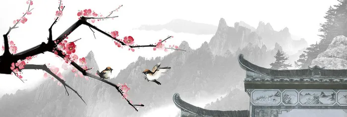 水墨中国风背景高清