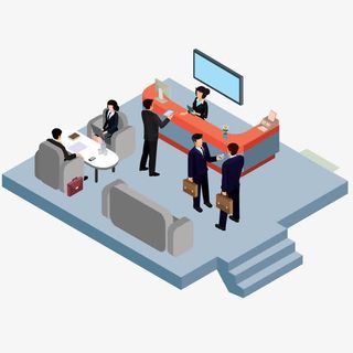 企业会议场景免抠