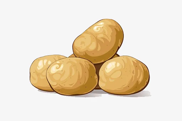 一堆土豆免抠