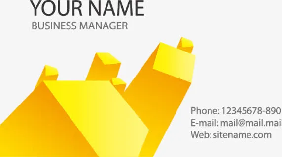 多个色彩名片背景模板